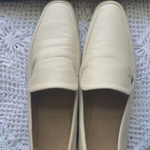 Sofii Leather Loafer - Used indoors by Showroom Model - Bone